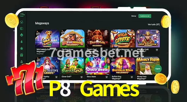 P8 Games aplicativo